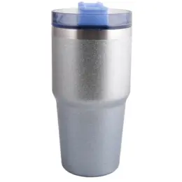 600ml Sparkle Vacuum Front Silver